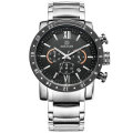 Megir 3008 Men Quartz Watch New Fashion Casual Full Steel Watches Relogio Masculino